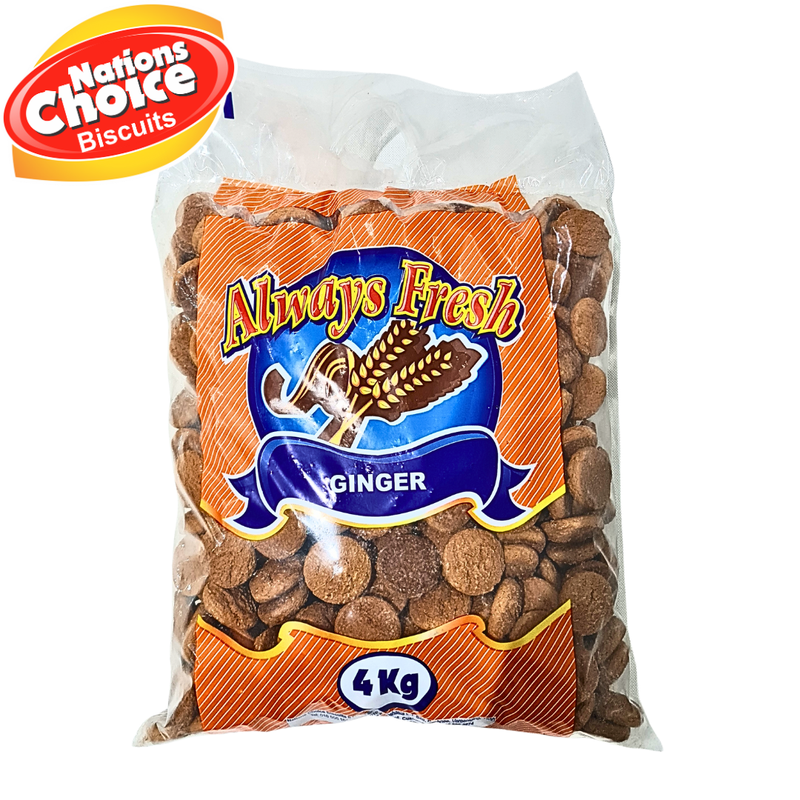 Ginger Biscuits - 4kg