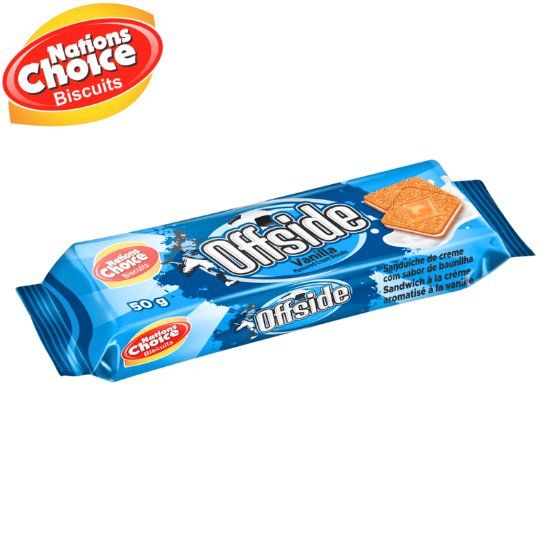 Offside Vanilla Cream Biscuits - 50g