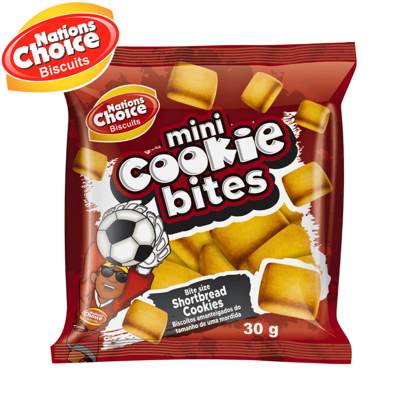 Mini Cookie Bites 40×30g - Shortbread